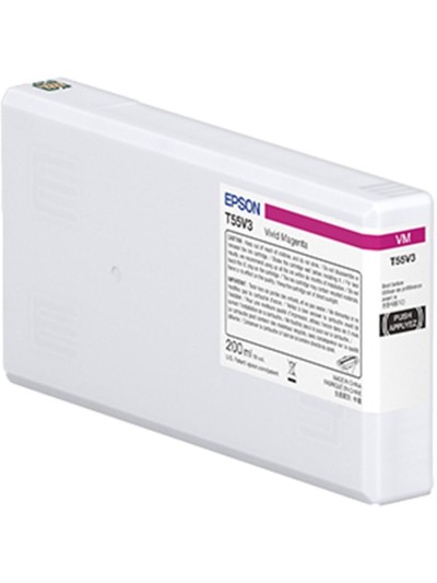Cartucho tinta epson t55w3 magenta