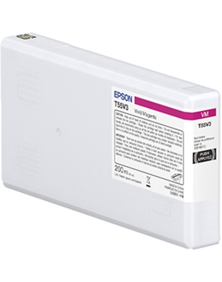 Cartucho tinta epson t55w3 magenta