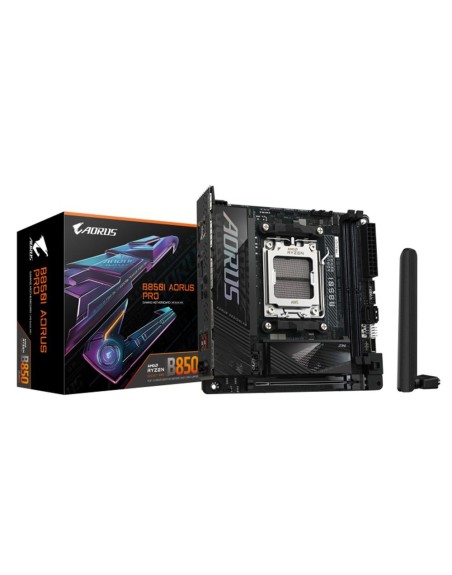 Placa base gigabyte b850i aorus pro m - itx - 4x ddr5 - 4x sata3 am5