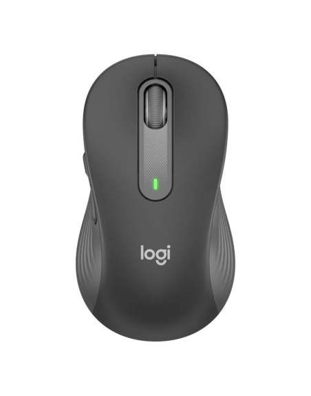 Mouse raton logitech m650 for business grande wireless inalambrico grafito