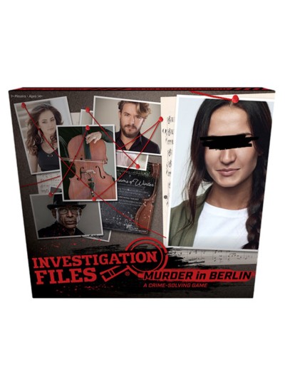 Juego de mesa invgestigation files: asesinato en berlin pegi 14