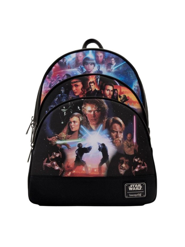 Mini mochila loungefly star wars trilogia 2 Mini mochila loungefly star wars trilogia 2