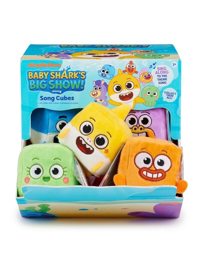 Peluches pequeños con sonidos wowwee baby shark 12 unidades Peluches pequeños con sonidos wowwee baby shark 12 unidades