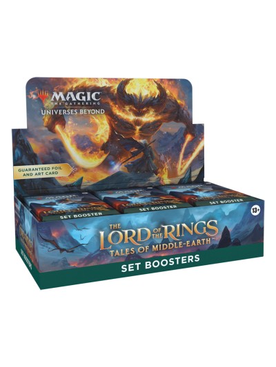 Caja de cartas magic the gathering set boosters the lord of the rings 30 unidades inglés