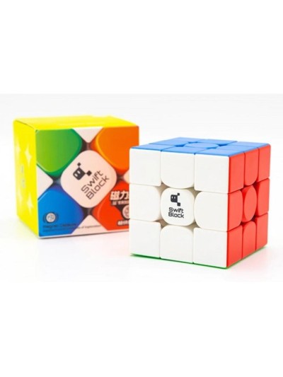 Cubo de rubik gan swift block 355s magnetico 3x3