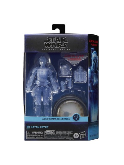 Figura hasbro star wars the black series holocomm collection bo - katan kryze