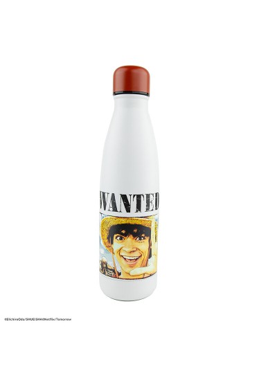 Botella isotérmica cinereplicas one piece wanted luffy