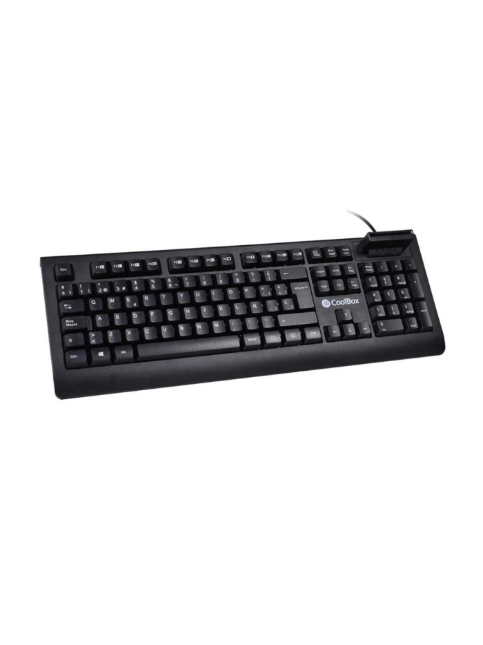 Teclado coolbox con lector dniie 4.0 coo - tec04dni Teclado coolbox con lector dniie 4.0 coo - tec04dni