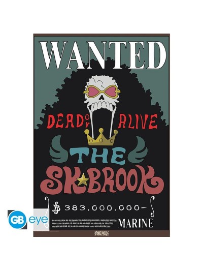 Poster gb eye chibi one piece wanted brook wano