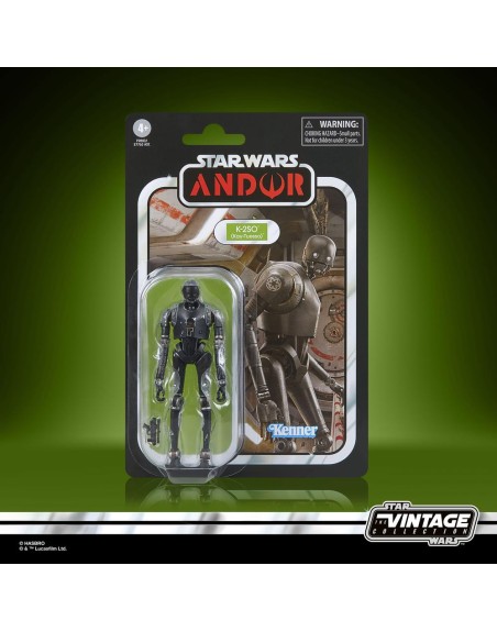 Figura hasbro star wars the vintage collection andor k - 2so (kay tuesso)