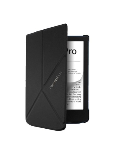 Pocketbook funda shell series verse + verse pro - origami color negro