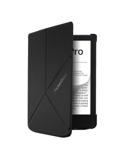 Pocketbook funda shell series verse + verse pro - origami color negro
