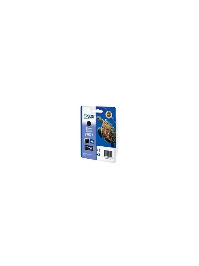 Cartucho tinta epson t157140 negro foto para epson photo r3000 - c13t15714010 - tortuga Cartucho tinta epson t157140 negro foto para epson photo r3000 - c13t15714010 - tortuga