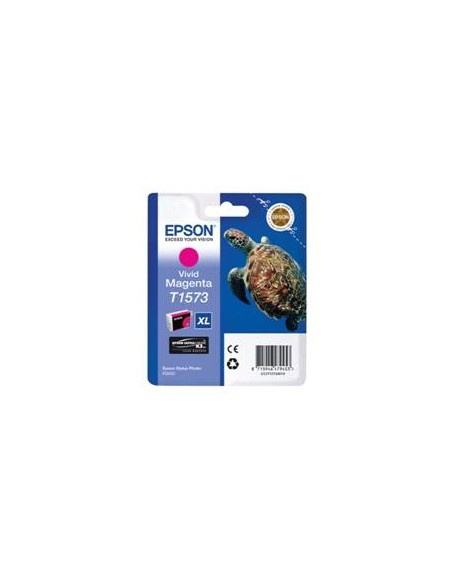 Cartucho tinta epson t157340 magenta vivo para epson photo r3000 - c13t15734010 - tortuga