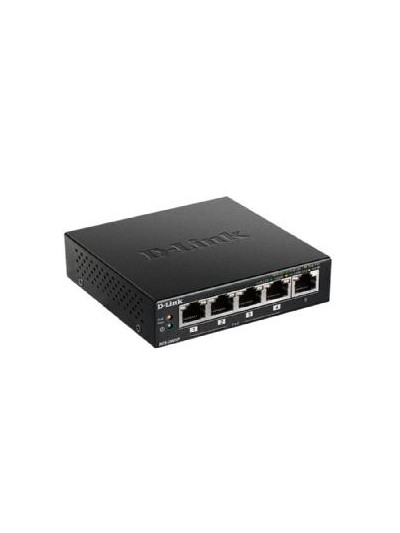 Switch 5 puertos 10 - 100 - 100 poe 60w d - link