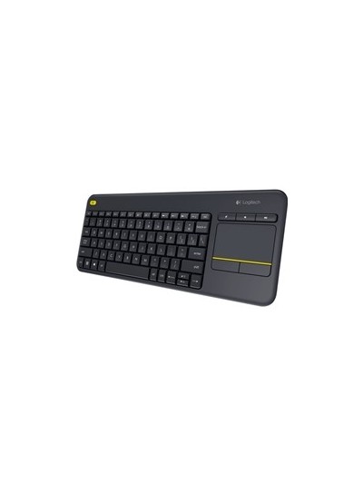 Teclado logitech k400 plus touch keyboard negro wireless inalambrico