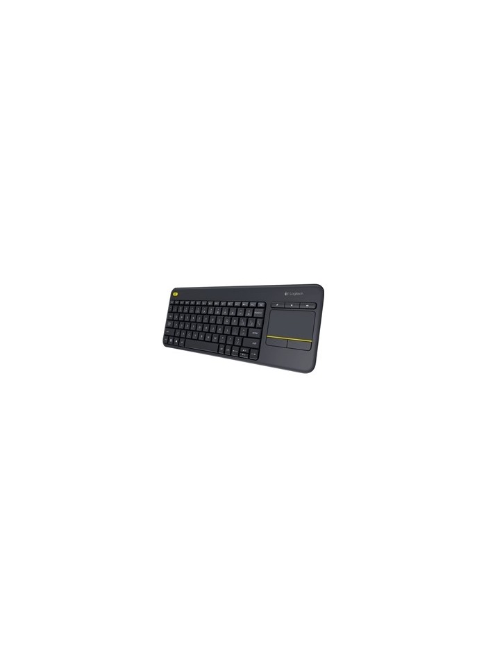 Teclado logitech k400 plus touch keyboard negro wireless inalambrico Teclado logitech k400 plus touch keyboard negro wireless inalambrico