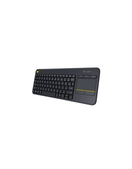 Teclado logitech k400 plus touch keyboard negro wireless inalambrico