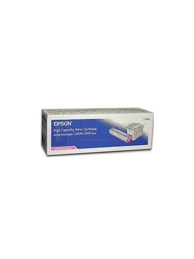 Toner tinta epson s050227 magenta de alta capacidad 5000 pag aculaser c2600xx