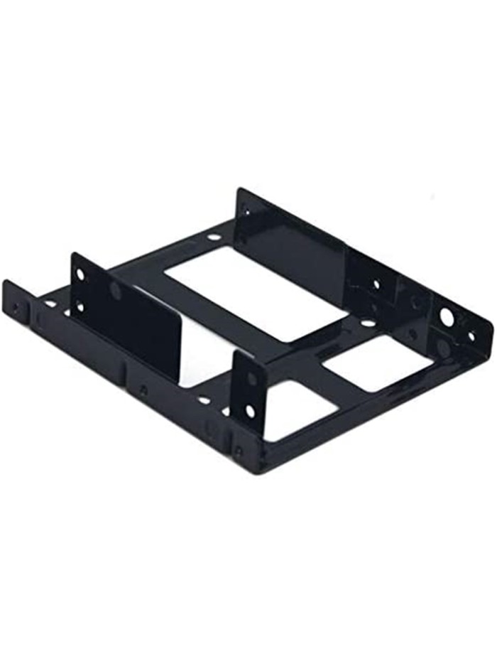 Adaptador bahia coolbox 3.5 a 2.5 x2 hdd ssd interno metalico Adaptador bahia coolbox 3.5 a 2.5 x2 hdd ssd interno metalico