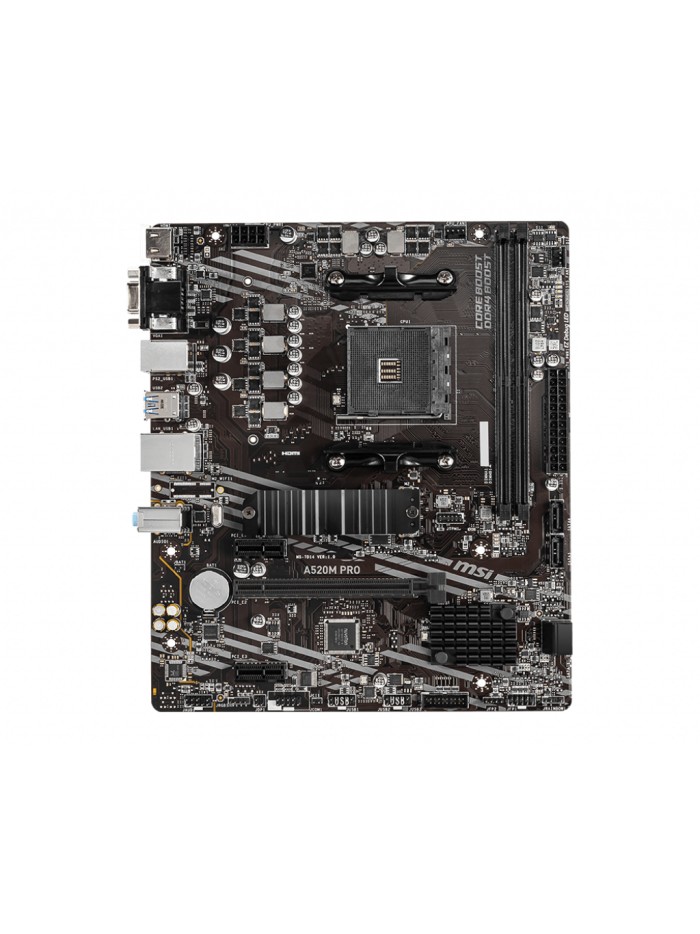Placa base msi am4 a520m pro m - atx Placa base msi am4 a520m pro m - atx