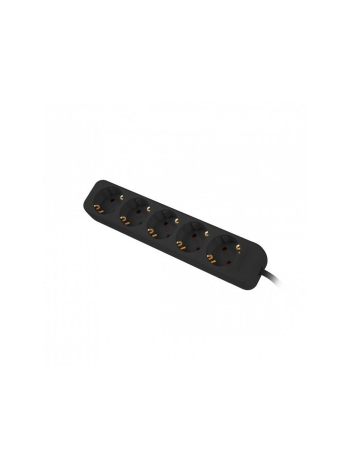 Regleta lanberg 5 tomas schuko negra 3m Regleta lanberg 5 tomas schuko negra 3m