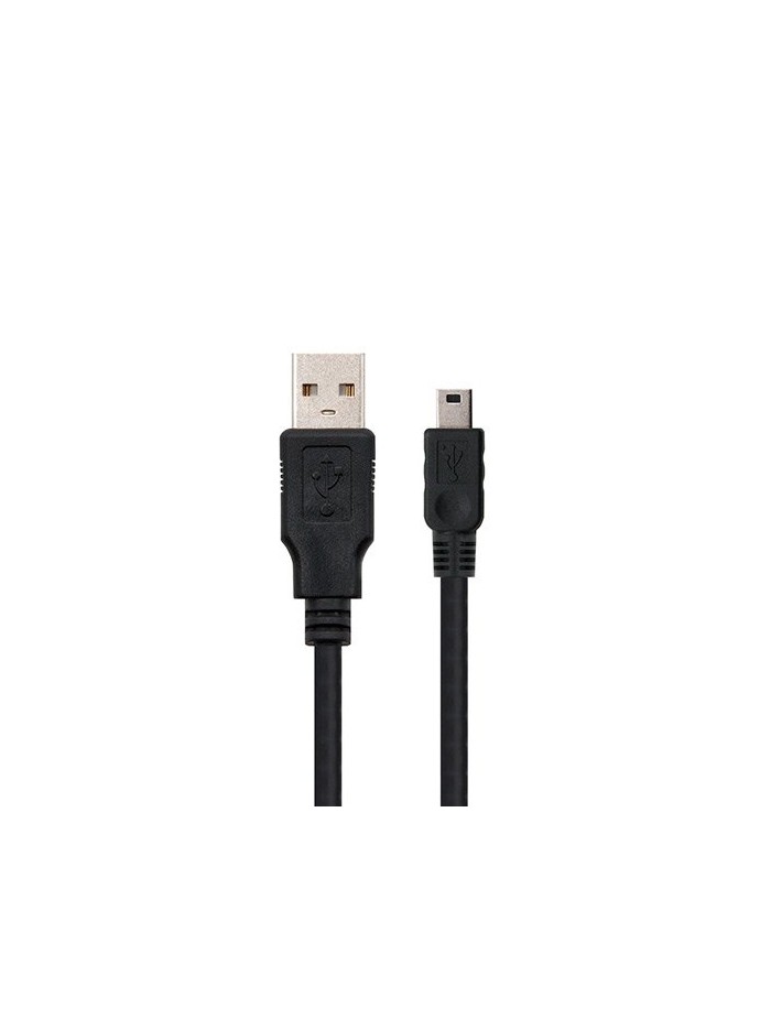 Cable nanocable usb (a) 2.0 a mini usb 5 pin 1m Cable nanocable usb (a) 2.0 a mini usb 5 pin 1m