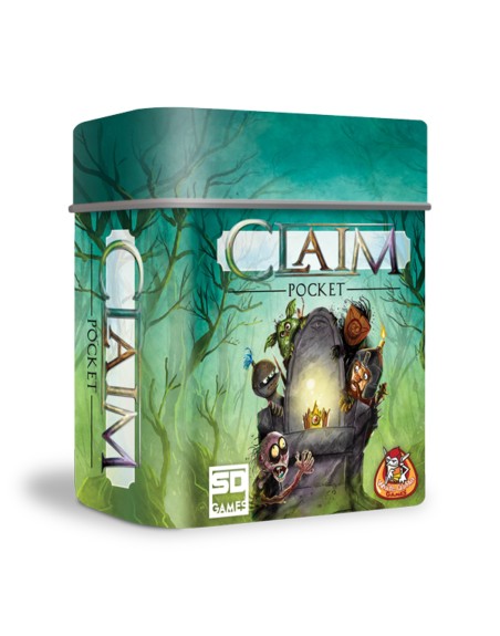 Juego de mesa display claim pocket 1 (12 unidades) pegi 10
