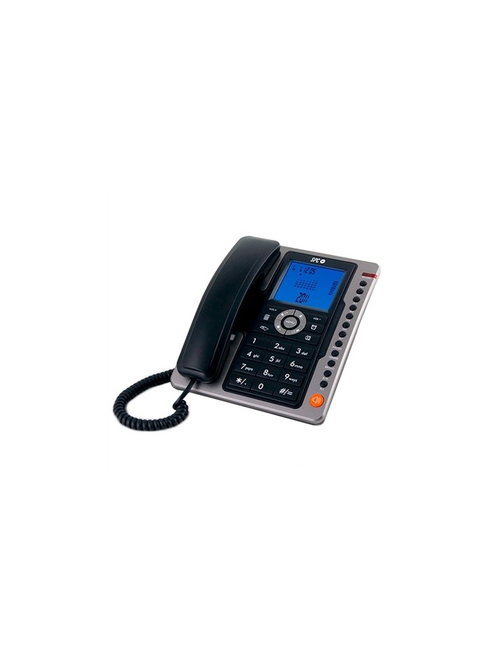 Telefono fijo spc office pro negro mute - tecla r - 7 memorias directas Telefono fijo spc office pro negro mute - tecla r - 7 memorias directas
