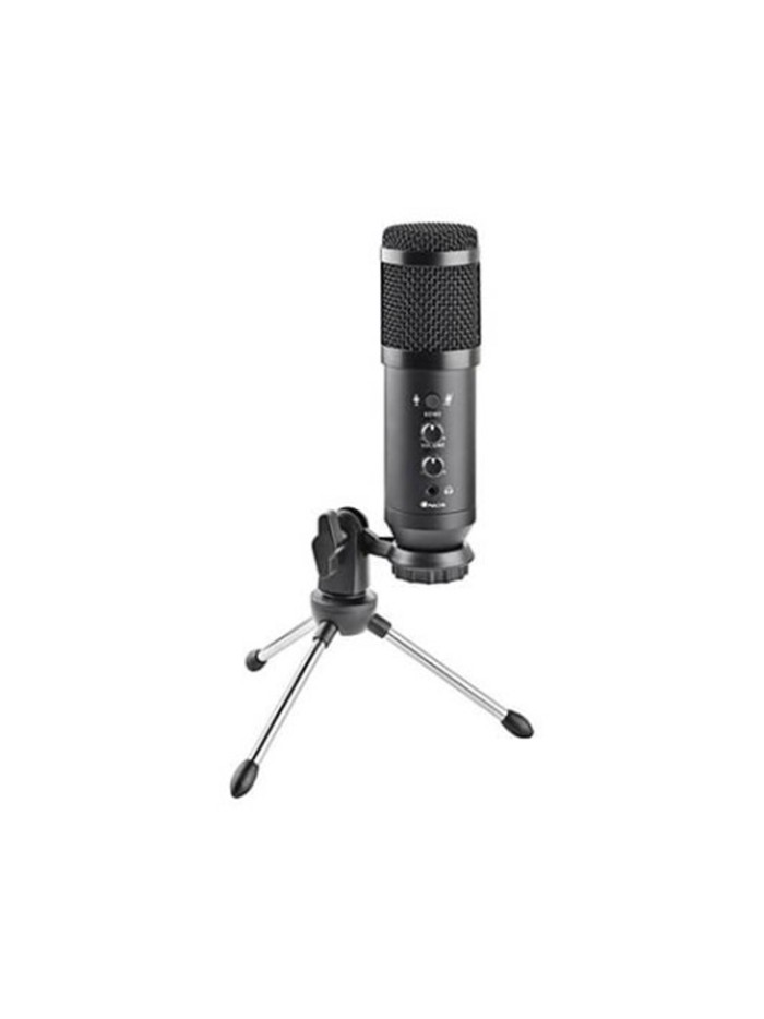 Microfono ngs gmicx - 110 negro usb tipo c - jack 3.5mm - incluye tripode - 20khz Microfono ngs gmicx - 110 negro usb tipo c - jack 3.5mm - incluye tripode - 20khz
