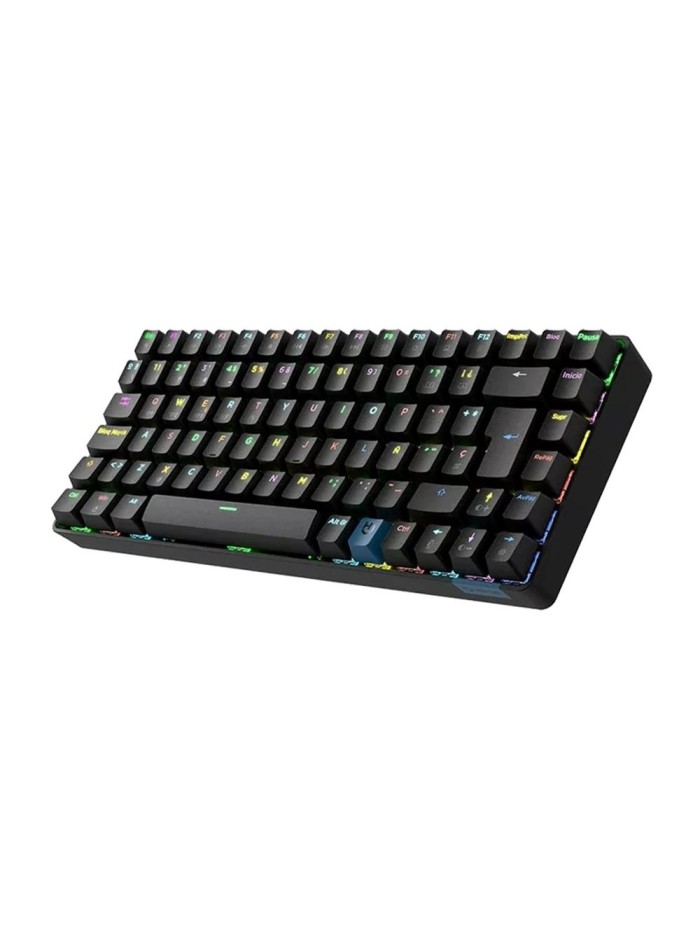 Teclado gaming hiditec gm1k switches red negro Teclado gaming hiditec gm1k switches red negro