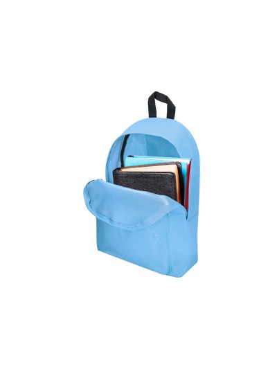 Cartera liderpapel mochila color azul 400x125x300 mm