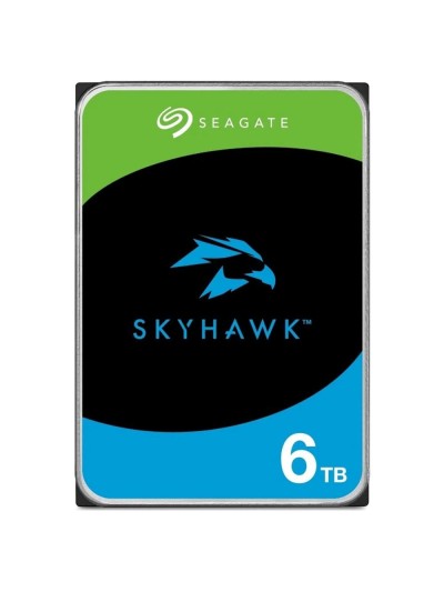Disco duro interno seagate skyhawk 6tb 3.5 pulgadas sata 6gb - s
