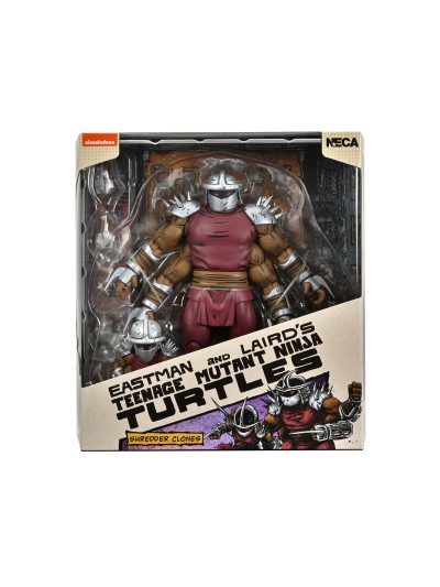 Figura neca tortugas ninja shredder clone & mini shredder