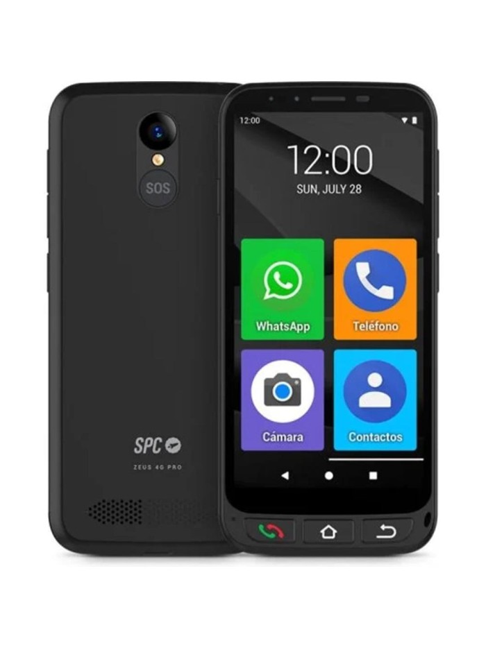 Zeus 4g pro 14 cm (5.5 pulgadas) sim doble android 11 usb tipo c 4 gb 64 gb 2400 mah negro Zeus 4g pro 14 cm (5.5 pulgadas) sim doble android 11 usb tipo c 4 gb 64 gb 2400 mah negro