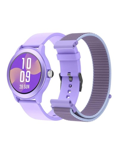 Smartwatch spc smartee duo vivo 1.27 pulgadas violeta + correa