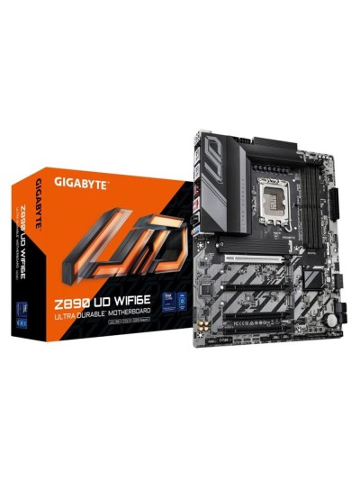 Placa base gigabyte z890 ud wifi6e atx - 4x ddr5 - 4x sata3 lga 1851