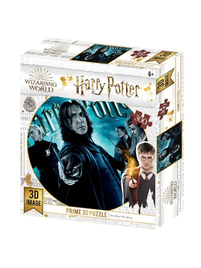 Puzzle 3d lenticular harry potter miembros ilustres de slytherin 300 piezas