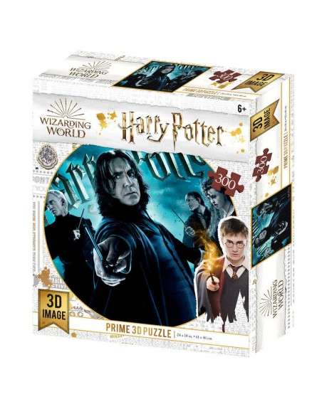 Puzzle 3d lenticular harry potter miembros ilustres de slytherin 300 piezas