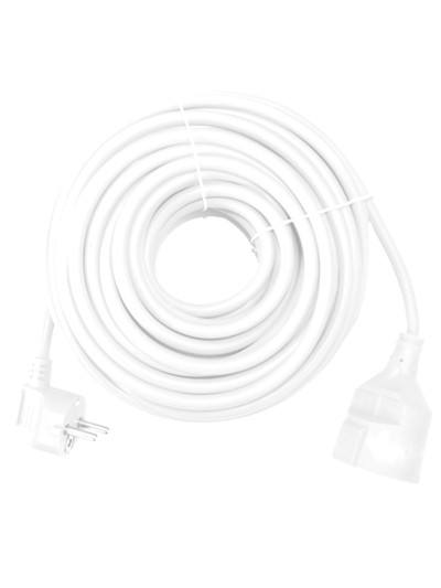 Cable prolongador de correiente silver electrics 3m - 3x 1.5mm - 250v - 16a - 3.500w -
