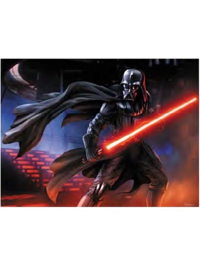 Puzle lenticular prime 3d 500 piezas star wars darth vader