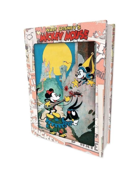 Puzzle libro lenticular prime 3d disney mickey mouse 300 piezas