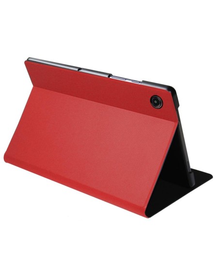 Funda silver ht para tablet samsung tab a8 10.4 pulgadas 2022 roja