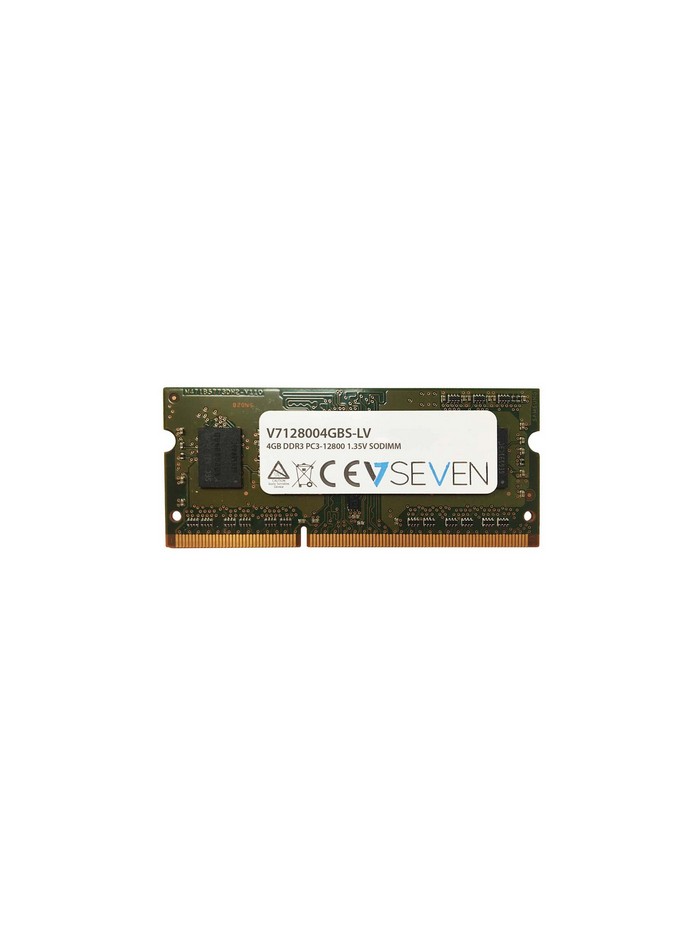 Memoria ram v7 sodimm 4gb ddr3 1600 mhz pc3 - 12800 cl11 Memoria ram v7 sodimm 4gb ddr3 1600 mhz pc3 - 12800 cl11