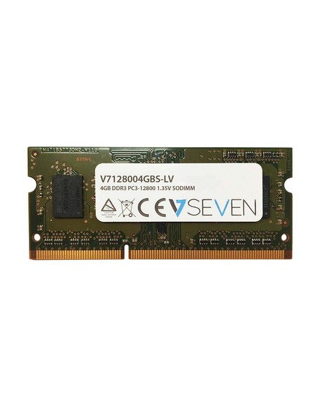 Memoria ram v7 sodimm 4gb ddr3 1600 mhz pc3 - 12800 cl11