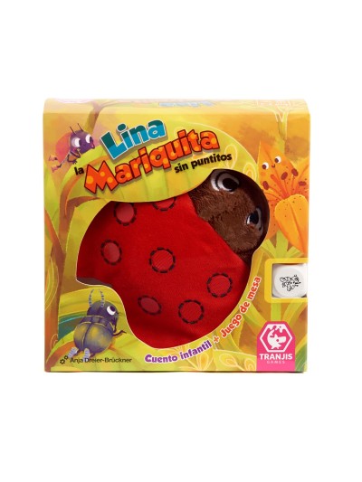 Juego de mesa lina la mariquita sin puntitos