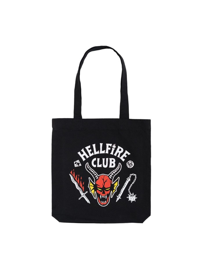 Tote bag stranger things hellfire club Tote bag stranger things hellfire club