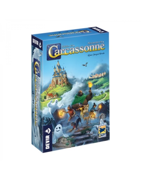Juego de mesa devir carcassonne niebla en carcassonne