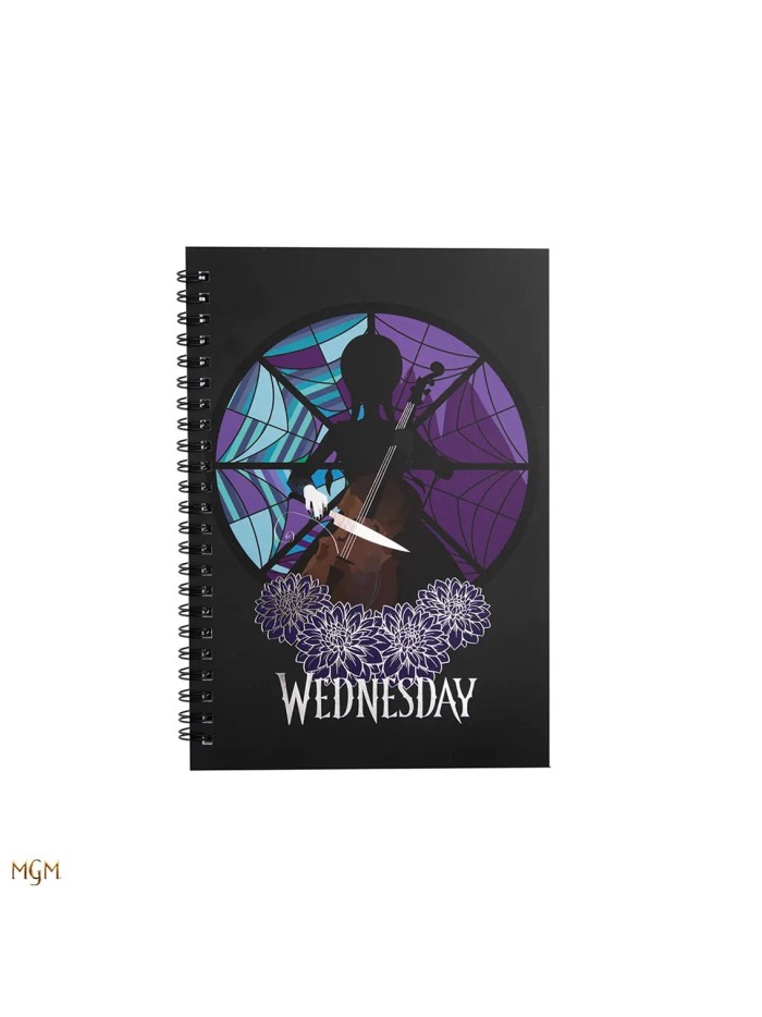 Libreta cinereplicas wednesday addams - miercoles y violonchelo Libreta cinereplicas wednesday addams - miercoles y violonchelo