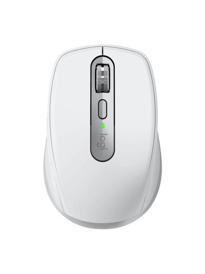 Mouse raton logitech mx anywhere 3s wireless inalambrico bluetooth gris palido